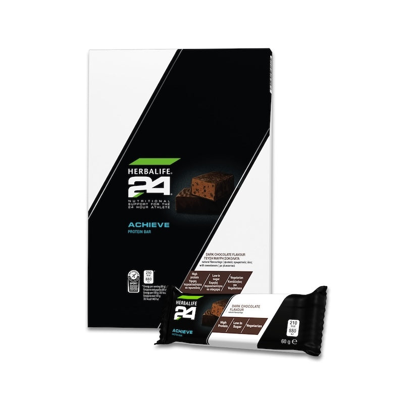 H24 Achieve Protein Bars Dark Chocolate 6 x 60 g